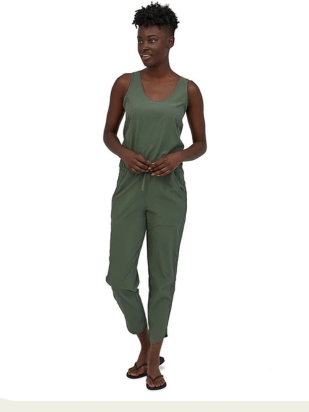 Patagonia Women's Fleetwith Romper - Kale Green